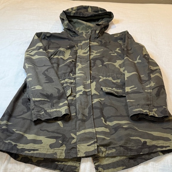 Rue21 Green Camouflage Field Jacket size Large - Picture 6 of 15